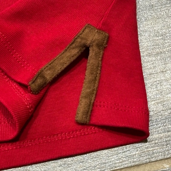 Great Piece!  Lauren Ralph Lauren 3/4 Sleeve Tunic w/faux suede trim! Medium - Picture 4 of 10